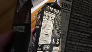 Where do you get your protein? #soymilk #chocolatemilk #chocolate #nutrition
