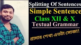 Splitting of sentences/Splitting of simple sentences/ Splitting