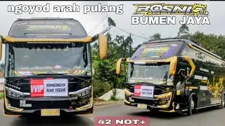 NGOYOD ARAH PULANG BUS BUMEN JAYA 