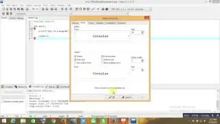 How to zoom in Dev C/C++