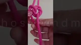macrame basic knot tutorial for beginners - how to tie macrame mandala knot for beginners - DIY