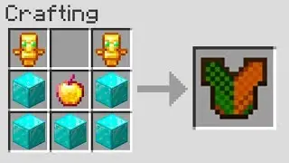 Minecraft UHC but I secretly craft a HACKER Chestplate....