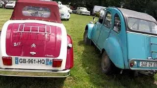RETROMOTORS CHIVRES AVEC SES VOITURES ANCIENNES DU 06/07/ 2024
