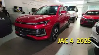 Jac 4 modelo 2025 - Mejor costo-beneficio - Nuevo nombre y nueva imagen de la marca