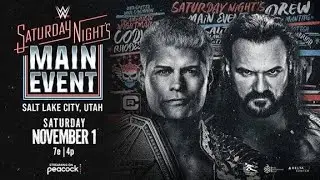Saturday Night's Main Event | Cody Rhodes vs. Drew McIntyre