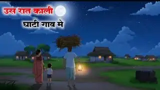 उसे दिन काली घटा गांव मेंHaunted village। Horror kahaniyan | scary kahani | Horror story | Stories
