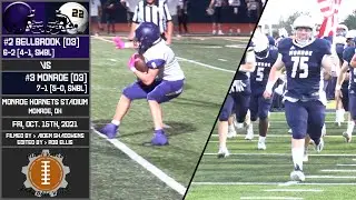 Borondy's ground game helps Bellbrook secure a major victory over Monroe! (Full Game Highlights)