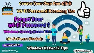 Просматривайте все сохраненные пароли Wi-Fi и имена сетей (SSID) на любом компьютере с Windows с ...