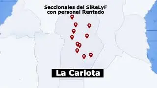 Seccionales con trabajadores/as Rentados / SiReLyF
