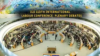 ILO 113th International Labour Conference: Plenary debates #live #livestream #humanrights #labour