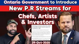 Ontario to Launch New PR Pathways: Talent & Investor Streams in 2026🇨🇦 #oinp #internationalstudents 
