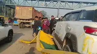 Sector 37 बायपास पर हुआ Car का Accident, गाड़ी के उड़े परखच्चे #citynews100 
