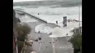 Cyclone Harry in Italy #viral #viralvideo #foryou #viral #italy #europe 