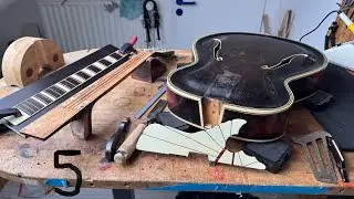 Guitar Restoration part 5 - Armin Paulus Archtop 1950s