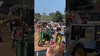 John Deere Unstyled B pull on kerosene