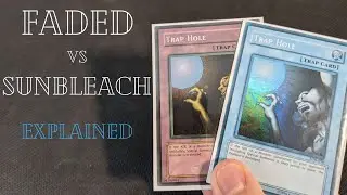 Faded Yu-Gi-Oh! Cards - Factory or Sunbleach?