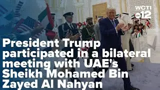 President Trump participated in a bilateral meeting with UAE's Sheikh Mohamed Bin Zayed Al Nahyan
