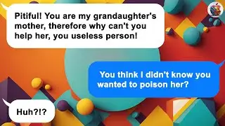 [Apple] MIL bullies and plots to harm my daughter - SIL warns me about her evil plan