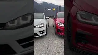 GOLF 7 R or GTI