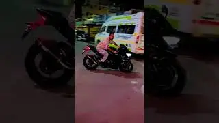 Kutte Piche Pad Gye 🤣 Desi Cops 😂#zx4r #kawasaki #shortvideo