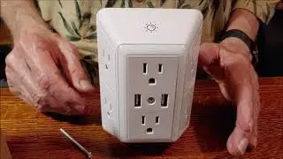 Устройство POWRUI на 8 устройств &mdash; 6 розеток переменного тока + 2 порта USB для зарядки!