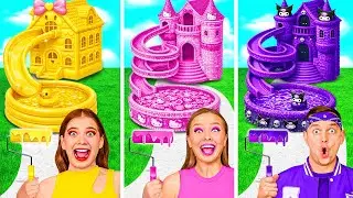 Домики Одного Цвета Челлендж | Весёлые Идеи Для Декора от Crazy DO
