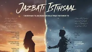 Jazbaati Istihsaal | Dark Urdu Poetry Song | Emotional Breakup Ballad | Hindi&ndash;Urdu