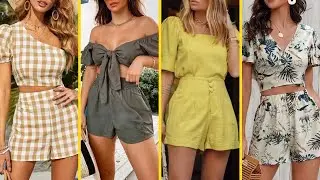 Looks Com CONJUNTO de SHORTS e BLUSA | Roupas femininas | Moda Feminina | Dicas de Looks #0065