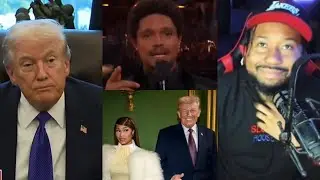 45 ain’t playing! Akademiks reacts to Donald Trump going off on Trevor Noah after his Grammy Jokes!