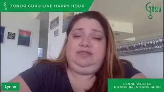 Donor Relations Guru Happy Hour