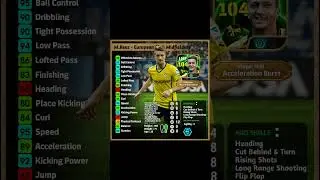 Training Guide for Marco Reus                 #efootball2025 #trainingguide