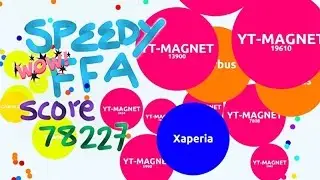 Agar.io | Speedy FFA Solo | ✦Highscore 78227 ✦ | In a very short Time | Agario Magnet