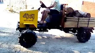 Micro trator Mototrator 4×4
