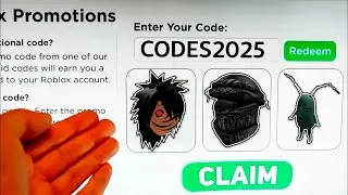 НОВЫЕ ПРОМО-КОДЫ ROBLOX 2025 *АВГУСТ* Промо-коды Roblox (2025)