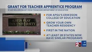 Grant for teacher apprentice program at Austin Peay