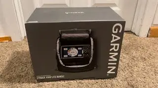 My first fish finder | Garmin striker vivid 5 ice bundle review |