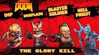 The GLORY KILL | IMP WHIPLASH BLASTER HELL #gaming #walkthrough