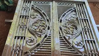 Tricks for connecting three angle iron rods in table post manufacturing Hobart welding  is live