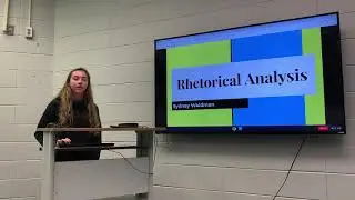 Rhetorical Analysis Project