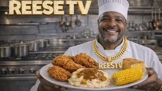 (Let's Eat!!!) Fried Chicken, Mashed Potatoes & Gravy With Corn On The Cob and Cornbread!!