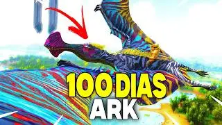 !Sobreviví 100 Dias en ARK Crystal Isles MEJORADO¡ (Pelicula Completa)