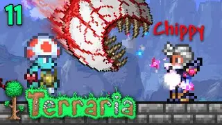Terraria Ep. 11 - Chippy Joins The Fight