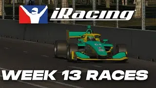 Iracing - Week 13 races GT + Formula cars !Setup !Coaching