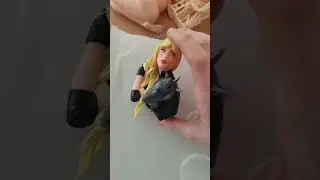 hand-Painted Magic Polina Figurine | Unique Collectible Anime-Style Figure