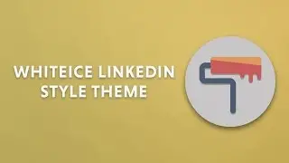 WhiteIce LinkedIn Style Theme