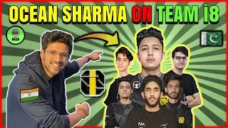 OCEAN SHARMA 🇮🇳 ON TEAM i8 VS THE INFINITY COMPARISON 🔥| PMGC EAST S1 2021