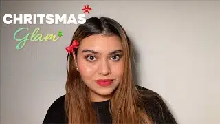 Рождественский макияж шаг за шагом 🎄⭐️✨ | Простой и элегантный
