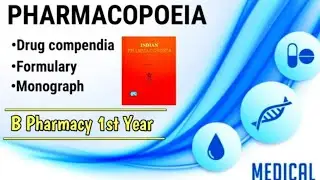 pharmacopoeia/drug compendia/monograph⚕️