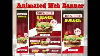 Animated  Web Banner | After effect | Motion Designer | Graphic Designer |