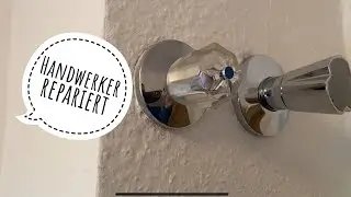 Absperrventil tropft 💦 Handwerker erneuert Unterputz Ventil so gehts 👍